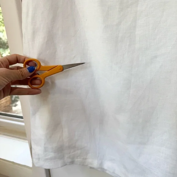 NWT Reformation Hamley Linen Mini Dress White 2 - Picture 11 of 16